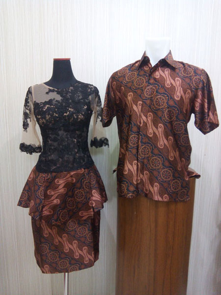 Sarimbit Dress Batik Kezia