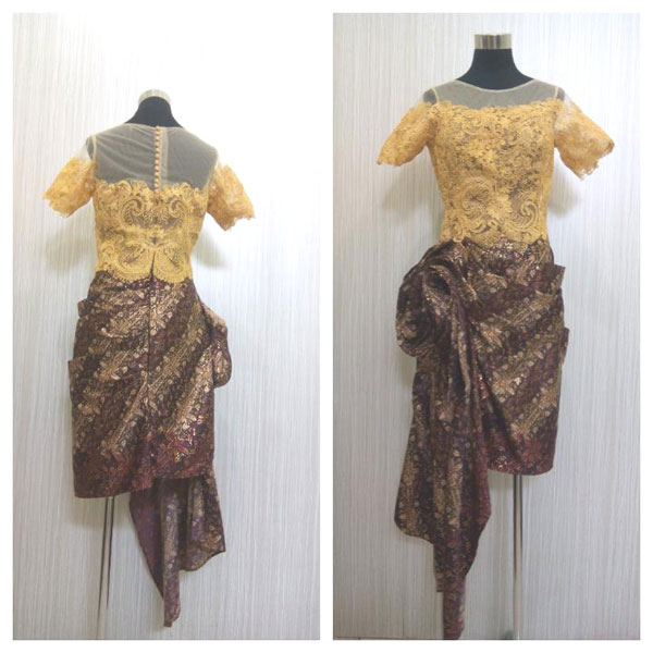 Mini Dress Batik 002