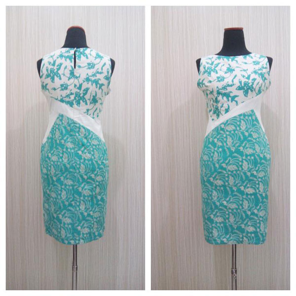 Mini Dress Batik Katun 009