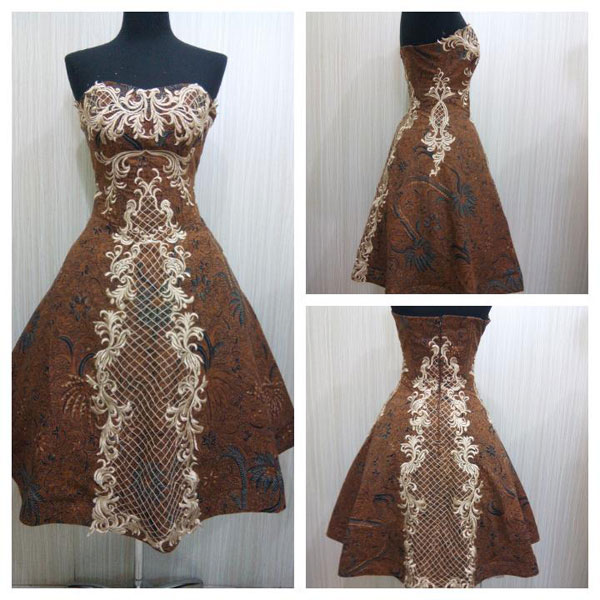Dress Batik Pesta Jarik