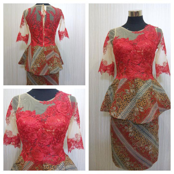 Dress Pesta Batik 042