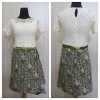Dress Pesta Brokat Batik Hijau-MDBKWA-000072---1