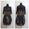 Dress Batik Wayang Hitam Balon-MDBKWA-000073---1