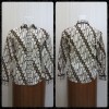 Kemeja Batik Solo Motif Parang Batik Katun Lengan Panjang Putih-KBTK-00010---1